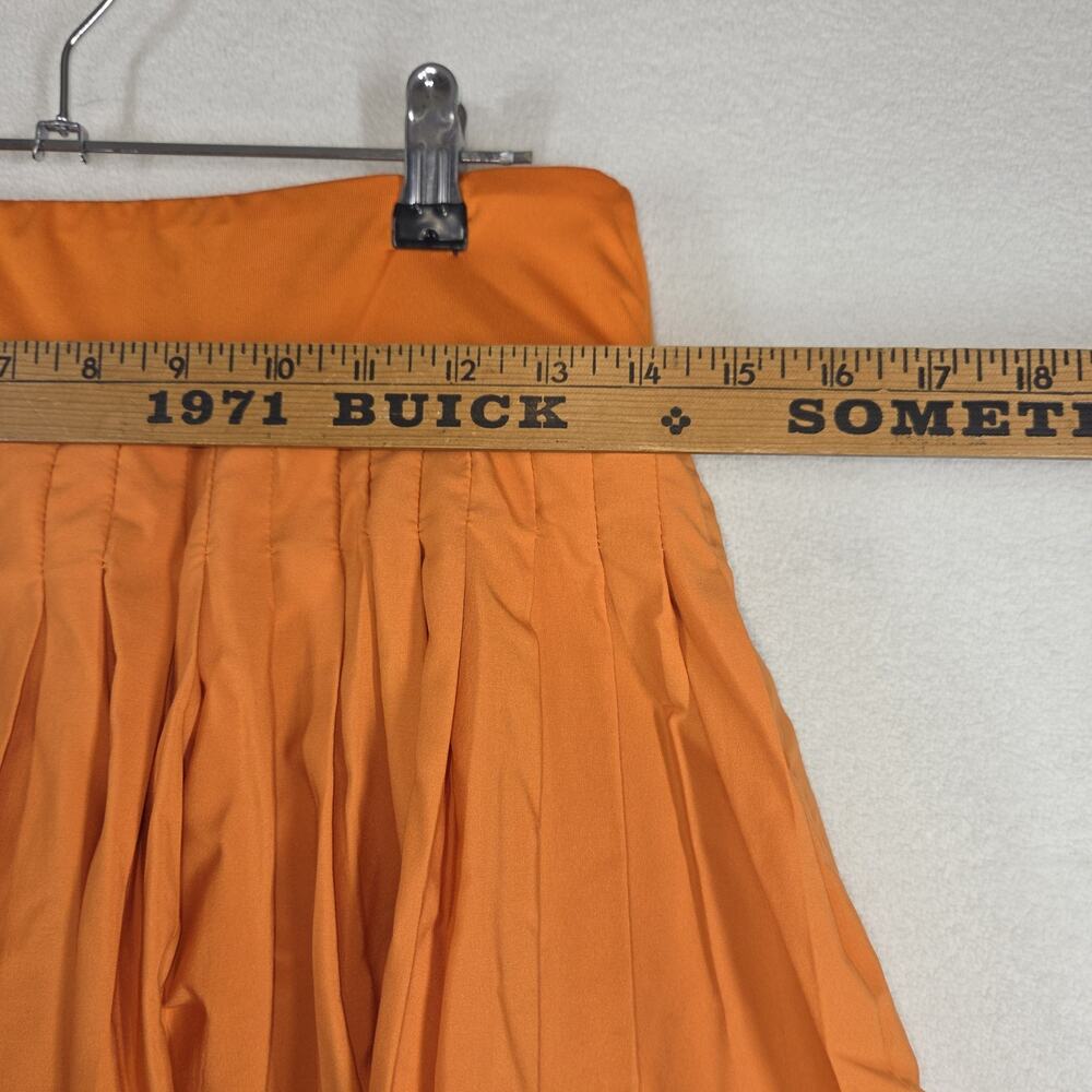 Skirt Size Large Womens Orange Athletic Gym Training Skirts Athleisure Workout - Picture 5 of 11